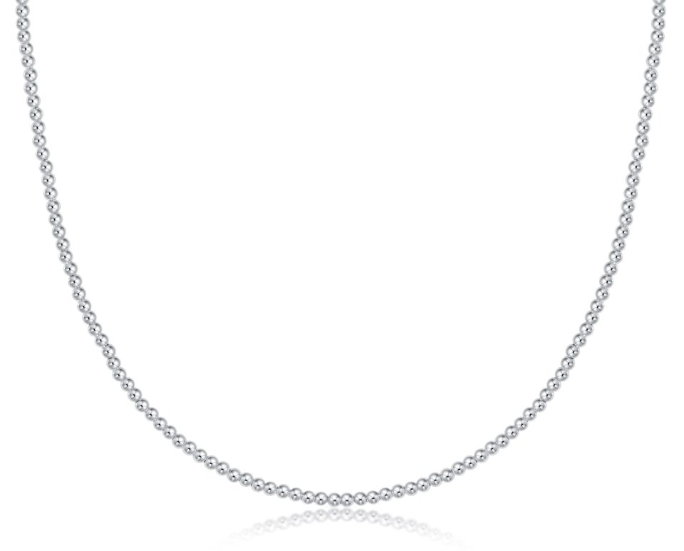 Choker Classic Sterling 2mm Bead