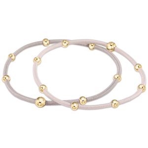 essentials bracelet stack of 2 – neutral set