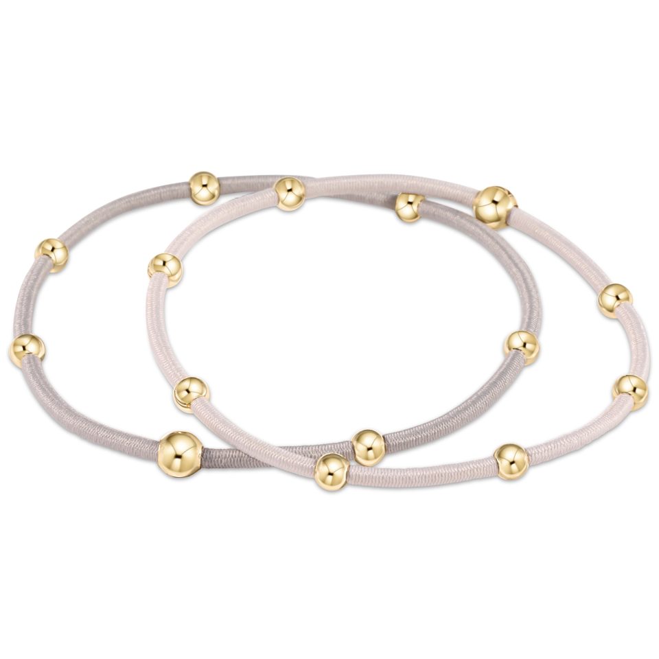 essentials bracelet stack of 2 - neutral set