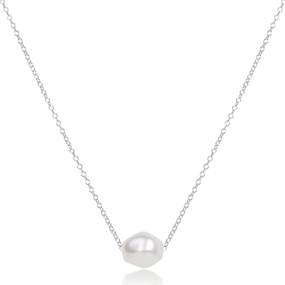 16 Necklace Sterling - Admire Pearl