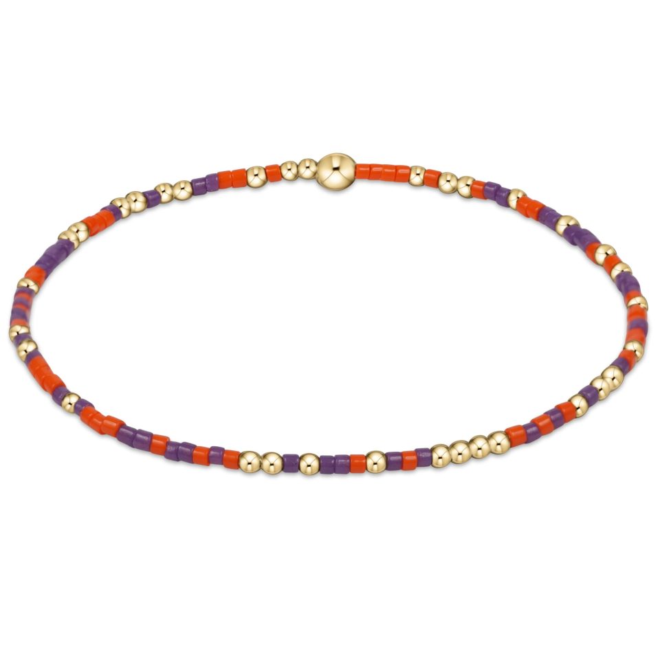 Gameday Hope Unwritten Bracelet - Bright Orange-Purple