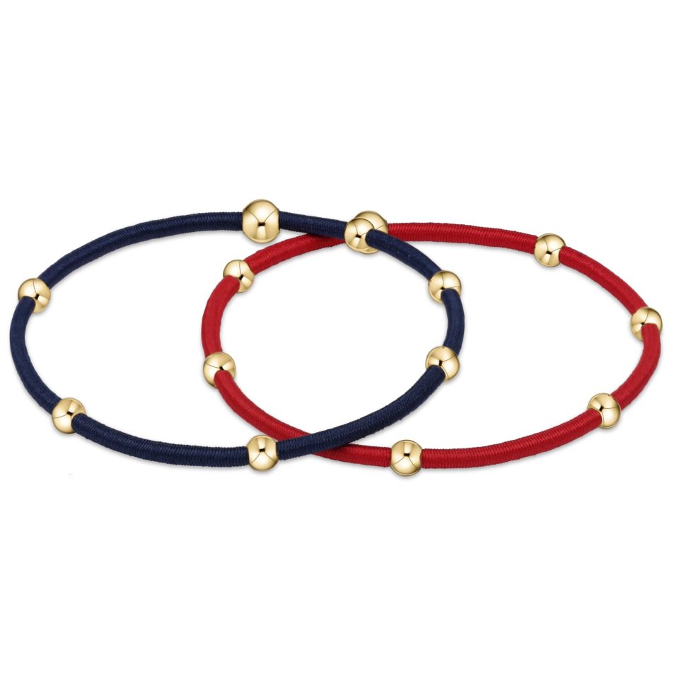 Gameday essentials Set - Navy-Bright Red