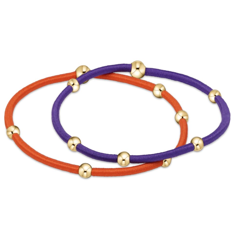 Gameday essentials Set - Bright Orange-Purple