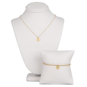 16 Necklace Gold – Respect Small Gold Disc