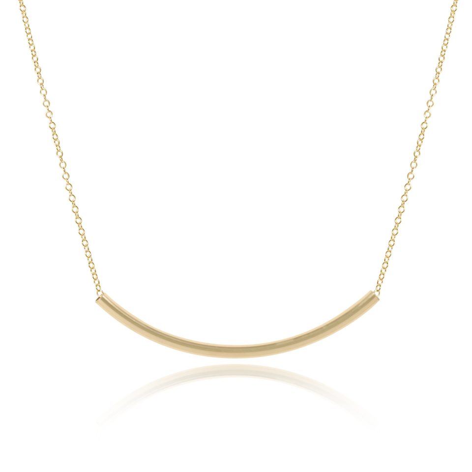 egirl 14 necklace - bliss bar gold