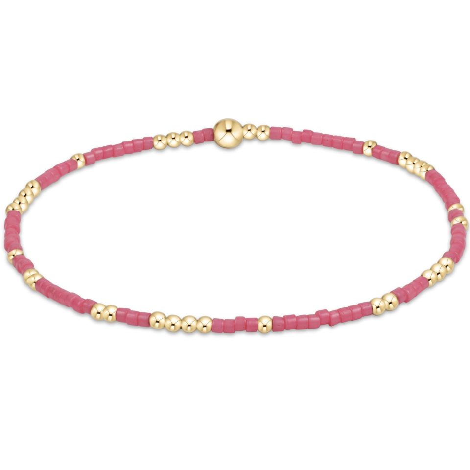 Hope Unwritten Bracelet - Bright Pink